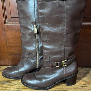 Coach riding boots size 6